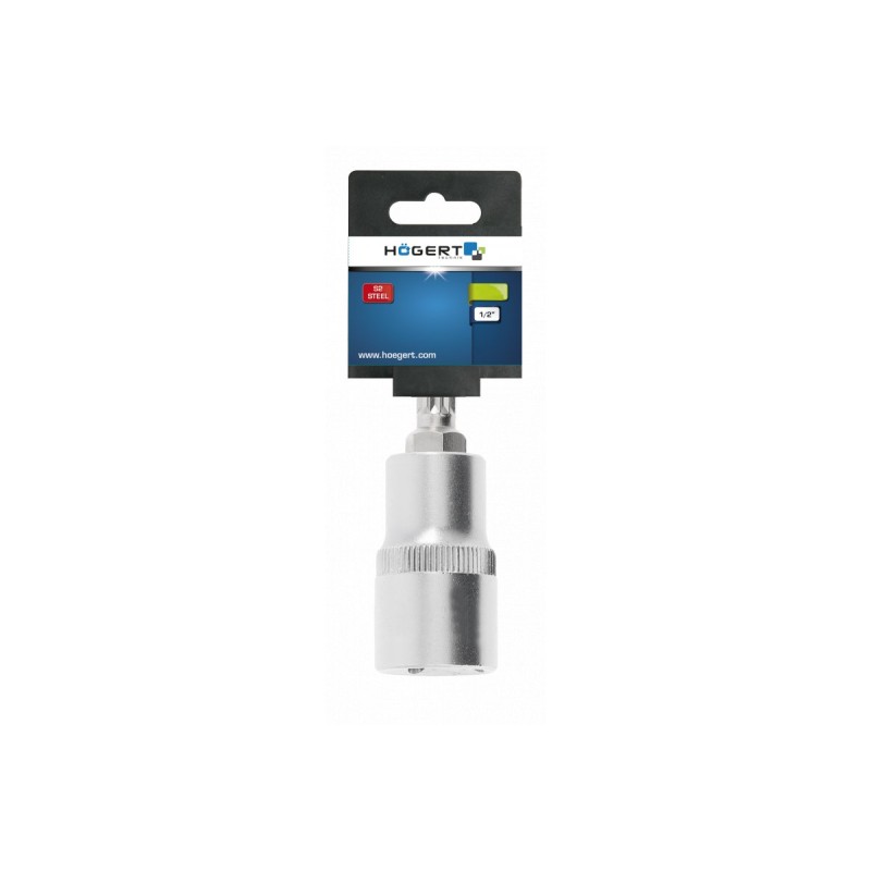 Торцевая головка spline M8 55 мм, 1/2", HT1S788, HOEGERT Торцевая головка spline M8 55 мм, 1/2", HT1S788, HOEGERT