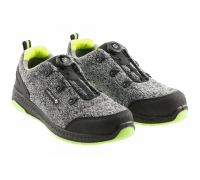 KEMINITZ Полуботинки рабочие LACE SYSTEM S1PS SR FO серый меланж/зеленый 43, HT5K578-43 HOEGERT