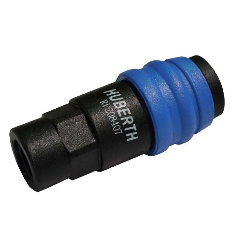 Соединение быстроразъемное пластиковое с резьбой 1/4" внутр. (10 шт.)