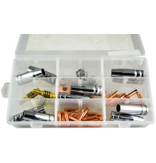 Универсальный набор запчастей для горелки (48 шт.)