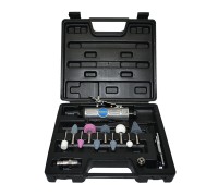 Машинка зачистная пневматическая с аксессуарами