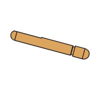 Электрод угловой L=80 мм / 90 град. для HAMMER DDT