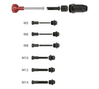 Комплект адаптеров DRAGON для резьбовых вставок M5-M14