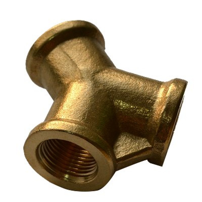 Тройник Y-образный с внутренней резьбой 3 х 3/8" (10шт.)