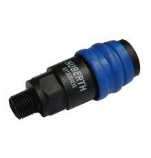 Соединение быстроразъемное пластиковое с резьбой 1/4" нар. (10 шт.)