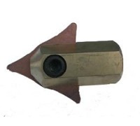 Электрод-зажим для треугольного наконечника