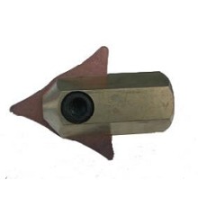 Электрод-зажим для треугольного наконечника