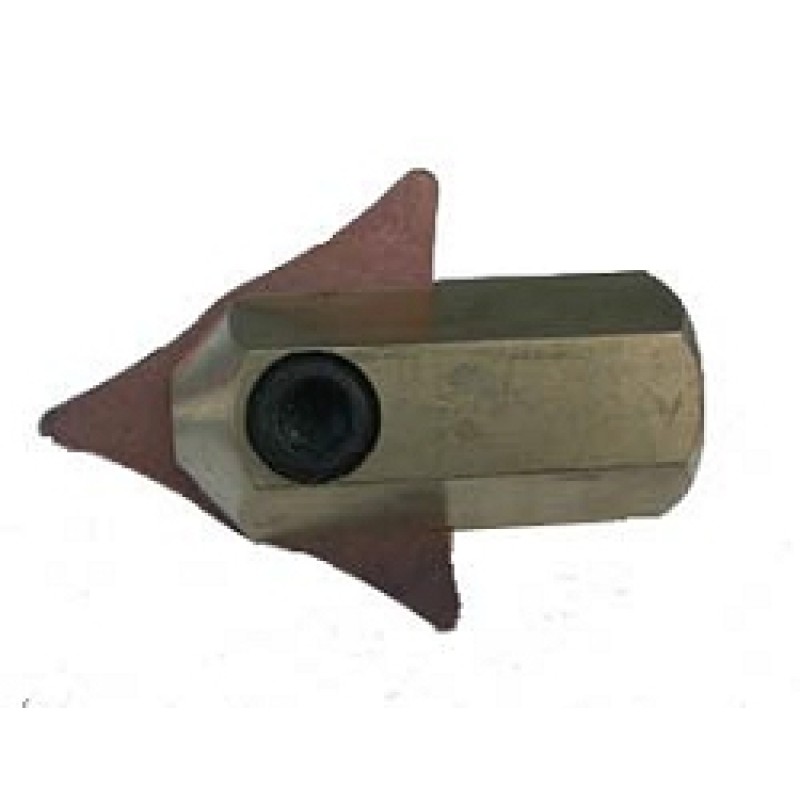 Электрод-зажим для треугольного наконечника