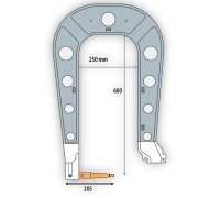 Плечо С9 для C-образных сварочных клещей