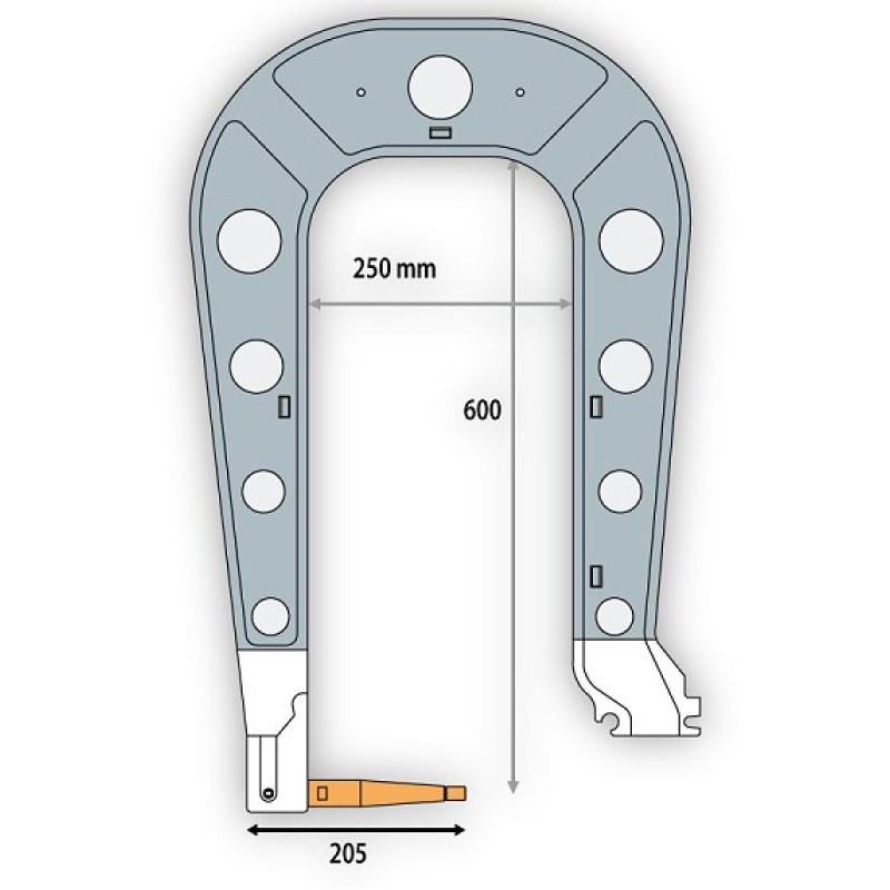 Плечо С9 для C-образных сварочных клещей