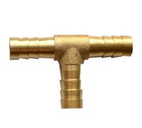 Тройник прямой с "елочкой" 3 х 9 мм (10шт.)