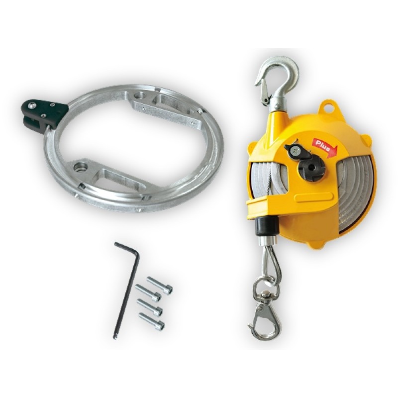 Подвес с системой вращения клещей на 360°