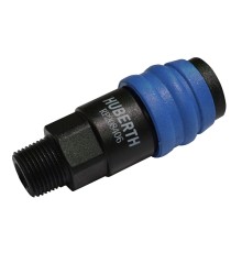 Соединение быстроразъемное пластиковое с резьбой 3/8" нар. (10 шт.)