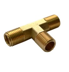 Тройник прямой с внешней резьбой 3 х 1/4" (10шт.)