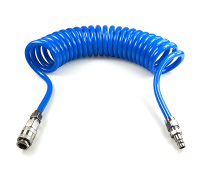 Шланг витой 8х12 мм с быстроразъёмным соединением (5 м)