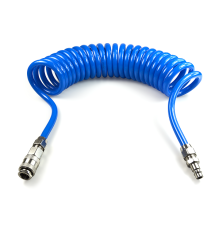 Шланг витой 8х12 мм с быстроразъёмным соединением (5 м)