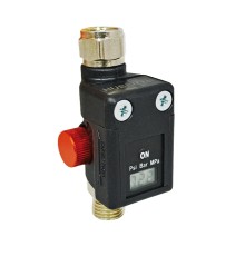 Цифровой манометр с регулятором давления