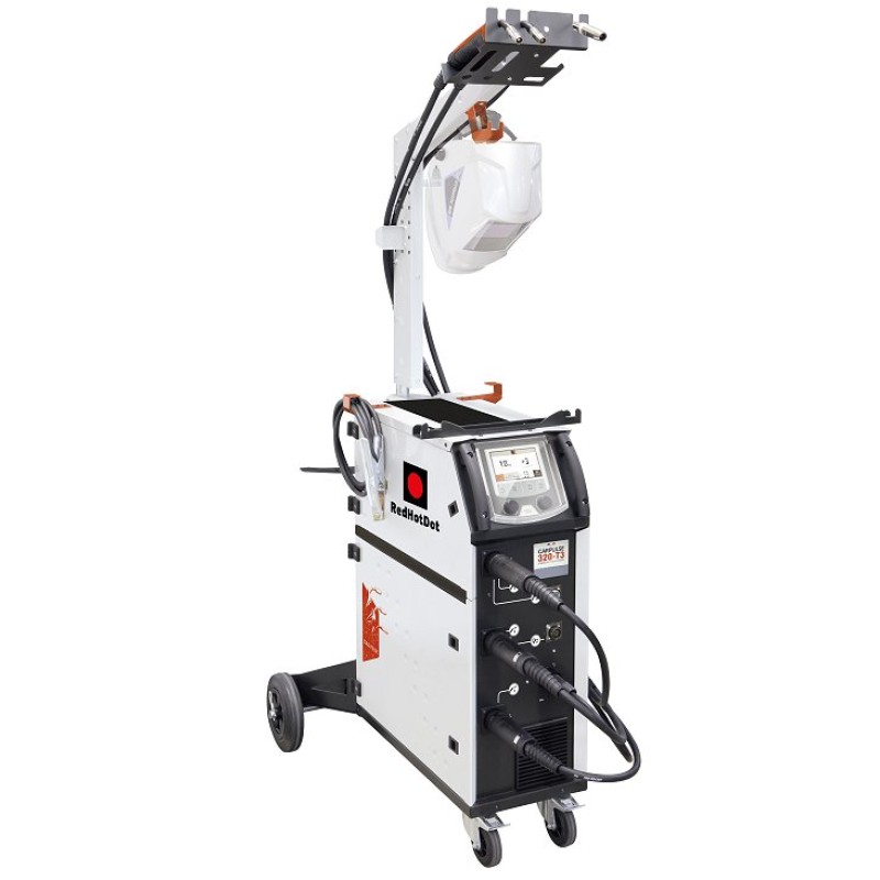 CARPULSE 320-T3 Инверторный полуавтомат MIG/MAG AL с двойным импульсом + 10-320A (3 горелки)