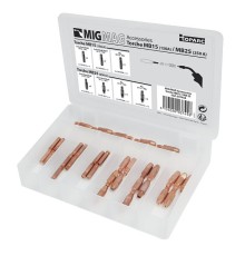 Набор токовых наконечников для Carpulse 150 и 250 сталь / алюминий