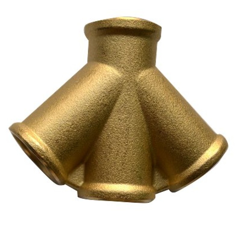 Разветвитель с внутренней резьбой на 3 выхода / 4 х 1/2" (5шт.)