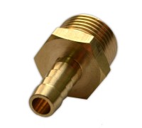 Соединитель с внешней резьбой 1/2" и "елочкой" 9мм (10шт.)