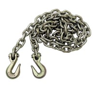 Цепь тяговая на 12 тонн с двумя крюками для кузовного ремонта (2.5 м)