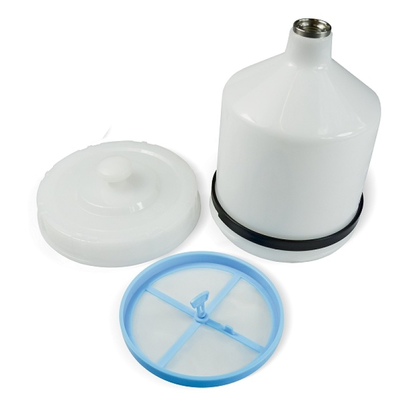 Бачок в сборе для пистолета окрасочного серии 15010 (600 мл)