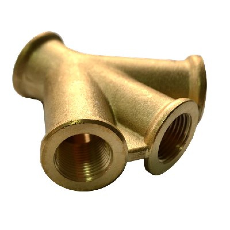 Разветвитель с внутренней резьбой на 3 выхода / 4 х 3/8" (5шт.)