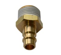 Ниппель быстроразъемного соединения с внешней резьбой 1/2" (10шт.)