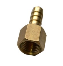 Соединитель с внутренней резьбой 1/4" и "елочкой" 9 мм (10шт.)