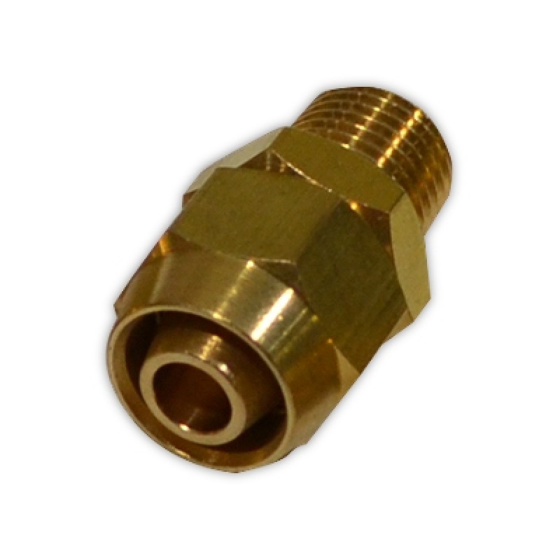 Фитинг для шланга 8х12 мм с внешеней резьбой 1/4" (10 шт.)