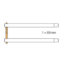 Плечо стандартное L=350 мм для HAMMER DDT (2 шт.)