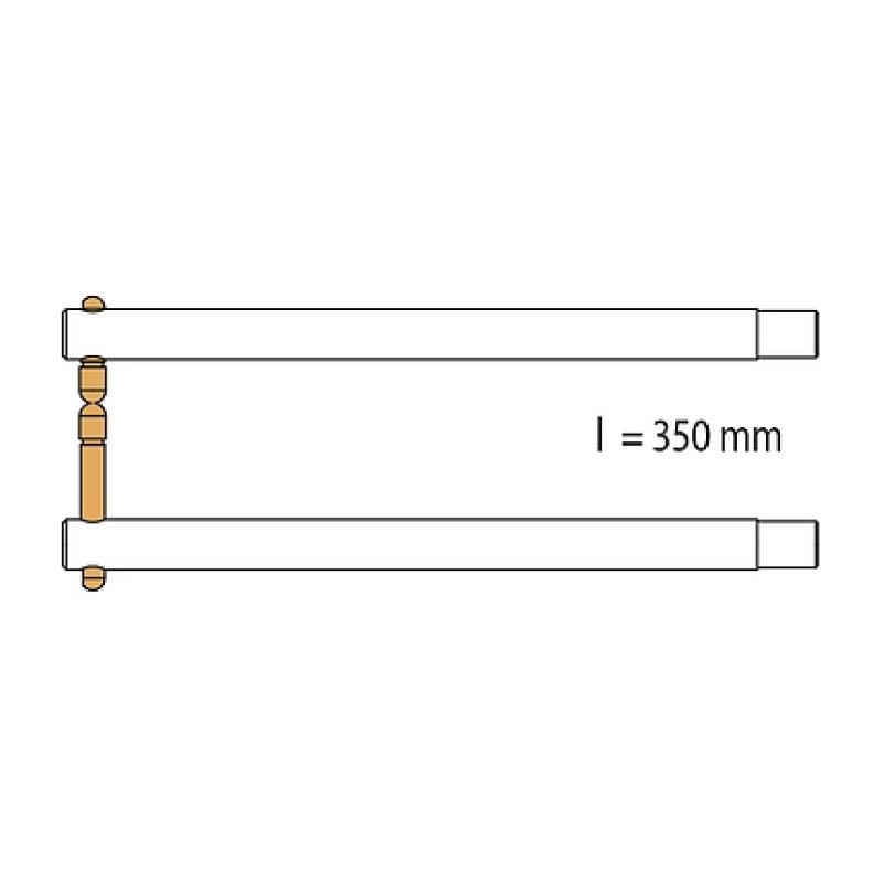 Плечо стандартное L=350 мм для HAMMER DDT (2 шт.)
