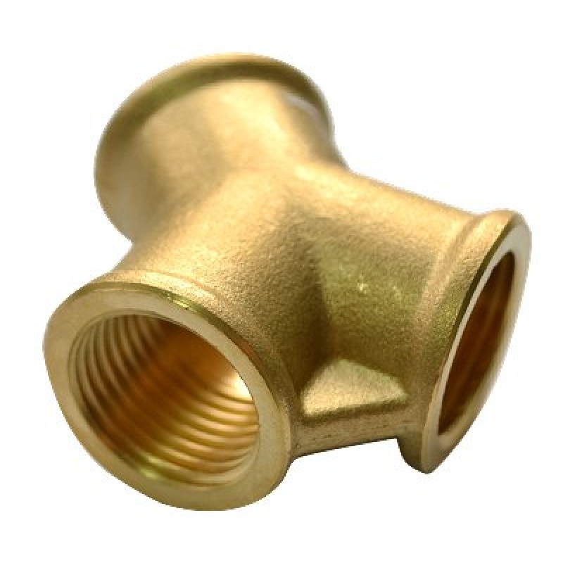 Тройник Y-образный с внутренней резьбой 3 х 1/2" (10шт.)