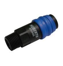 Соединение быстроразъемное пластиковое с резьбой 1/2" нар. (10 шт.)