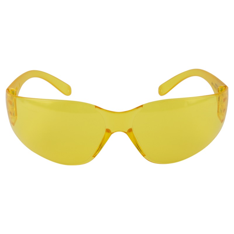 Янтарные облегченные очки из поликарбоната