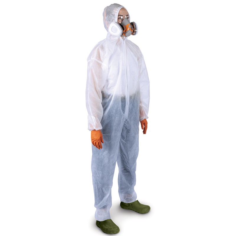Защитный комбинезон из нетканого материала (100% полипропилен)