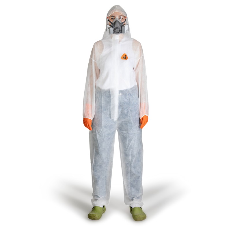 Защитный комбинезон из нетканого материала (100% полипропилен)