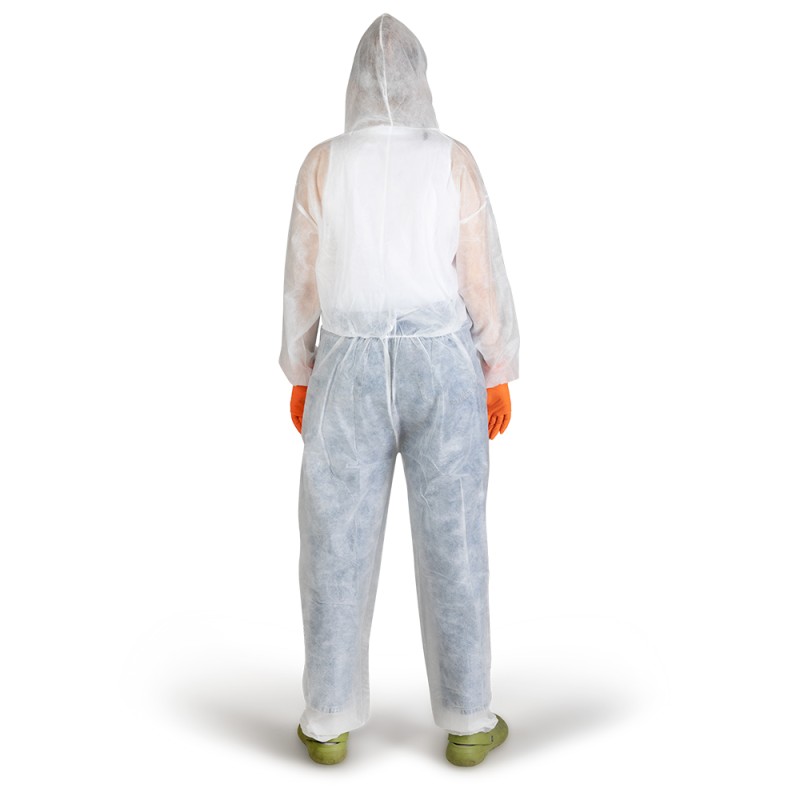 Защитный комбинезон из нетканого материала (100% полипропилен)