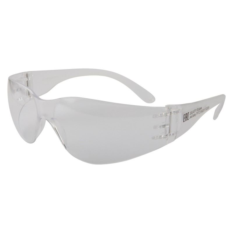 Прозрачные облегченные очки из поликарбоната