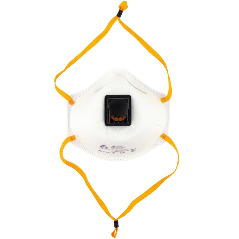 Чашеобразный респиратор с клапаном (FFP3 R D) 10 шт.