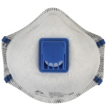 Чашеобразный респиратор с клапаном и угольным слоем (FFP2 R D) 10 шт.