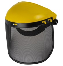 Щиток лицевой из мелкоячеистой металлической сетки