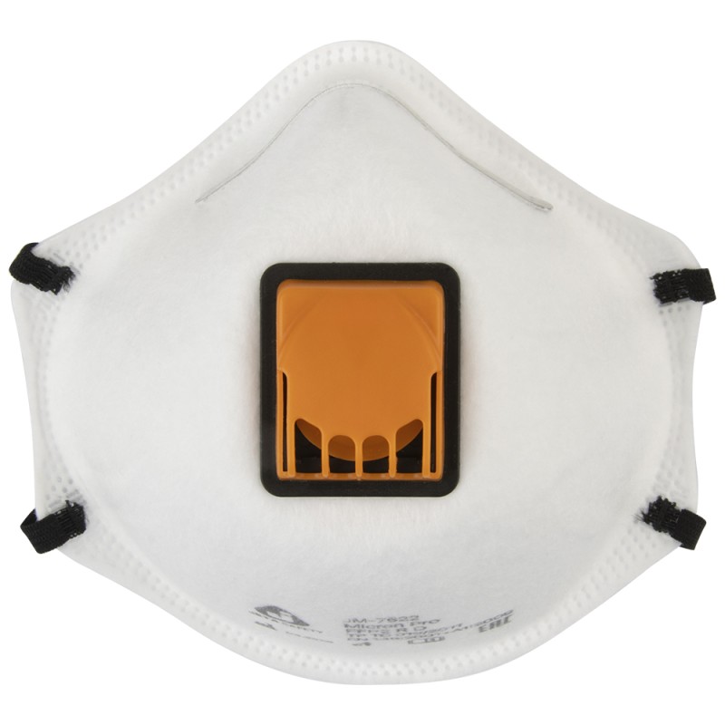 Чашеобразный противоаэрозольный респиратор с клапаном (FFP2 R D) 10 шт.