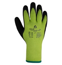 Утепленные перчатки с латексным покрытием