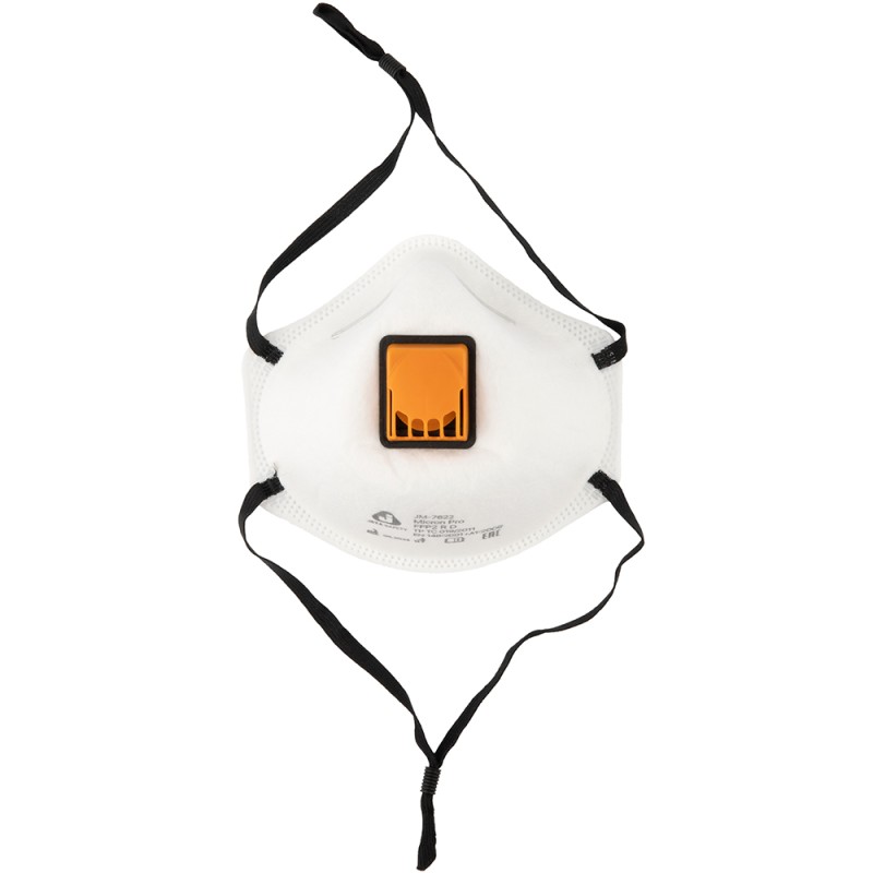 Чашеобразный противоаэрозольный респиратор с клапаном (FFP2 R D) 10 шт.