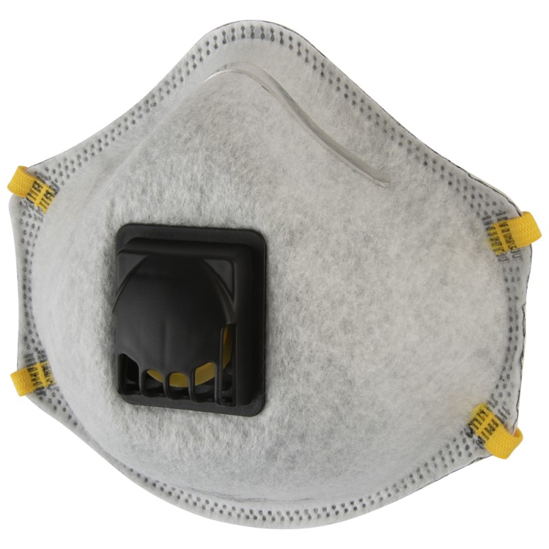 Чашеобразный респиратор с клапаном и угольным слоем (FFP1 R D) 10 шт.