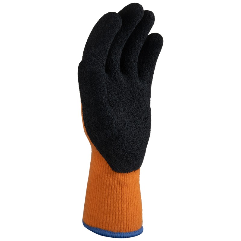 Плотные утепленные перчатки с покрытием