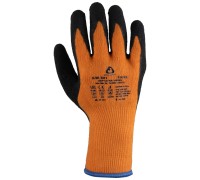 Плотные утепленные перчатки с покрытием