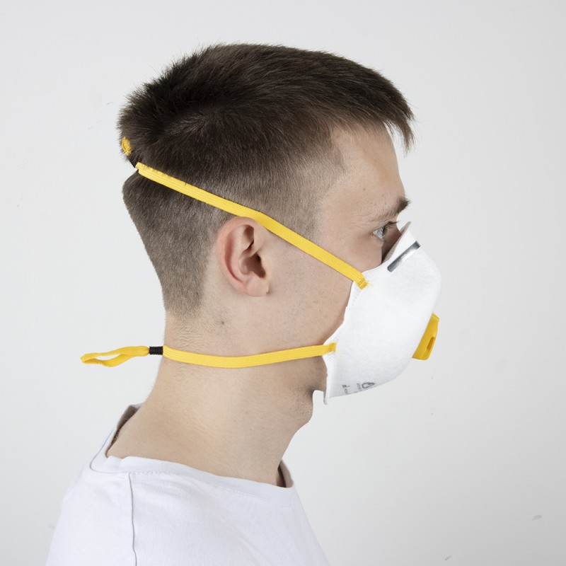 Чашеобразный противоаэрозольный респиратор (FFP1 R D) 10 шт.